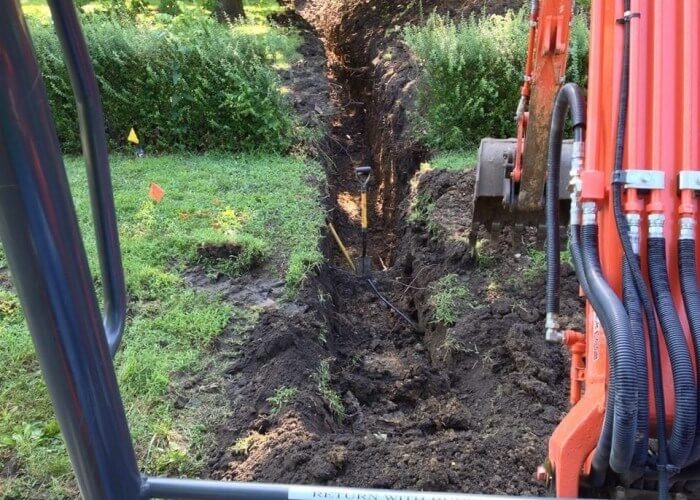 sewer line replacement